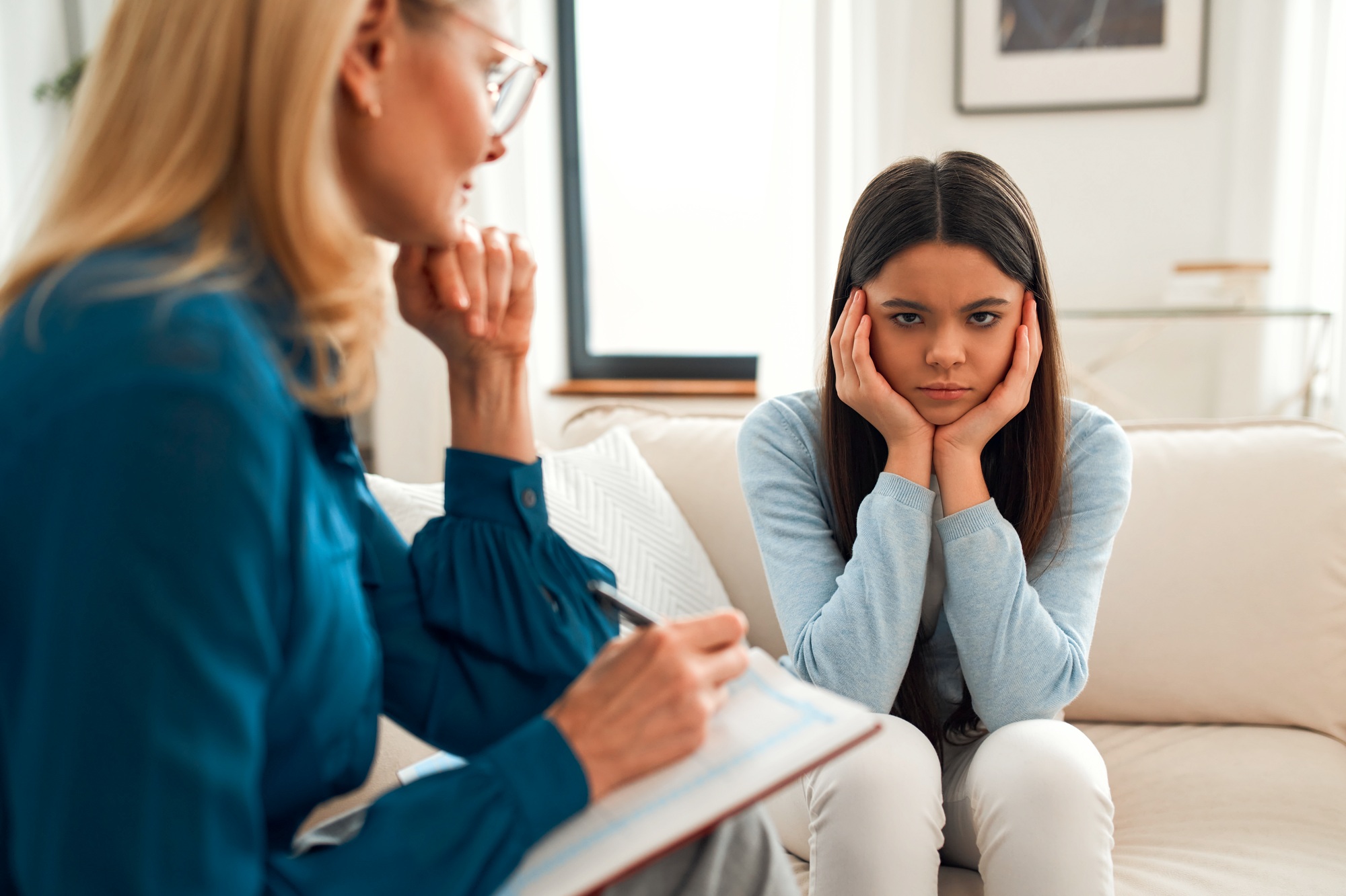 At the psychologist